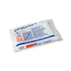 BD Micro-Fine+ 29G, 1ml Insulin Syringes & Needles (Pack of 10)