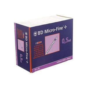 BD Micro-Fine+ 30G 0.3ml Syringes & Needles (Pack of 10)